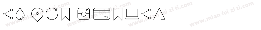 sF Pro Icons字体转换